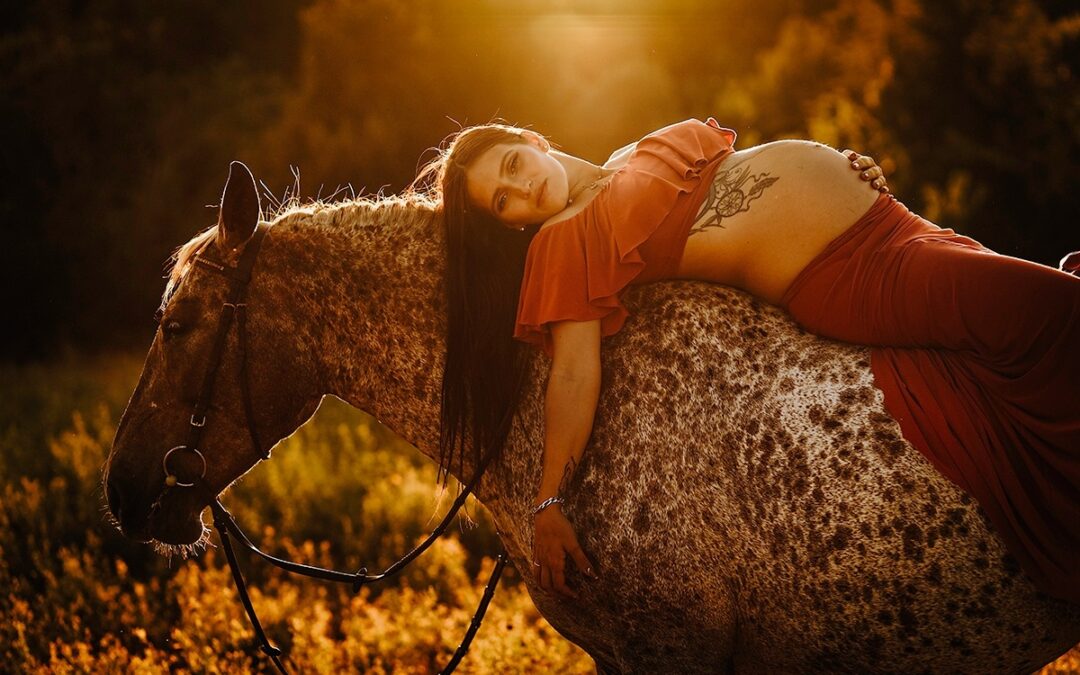 Grossesse en pleine nature
