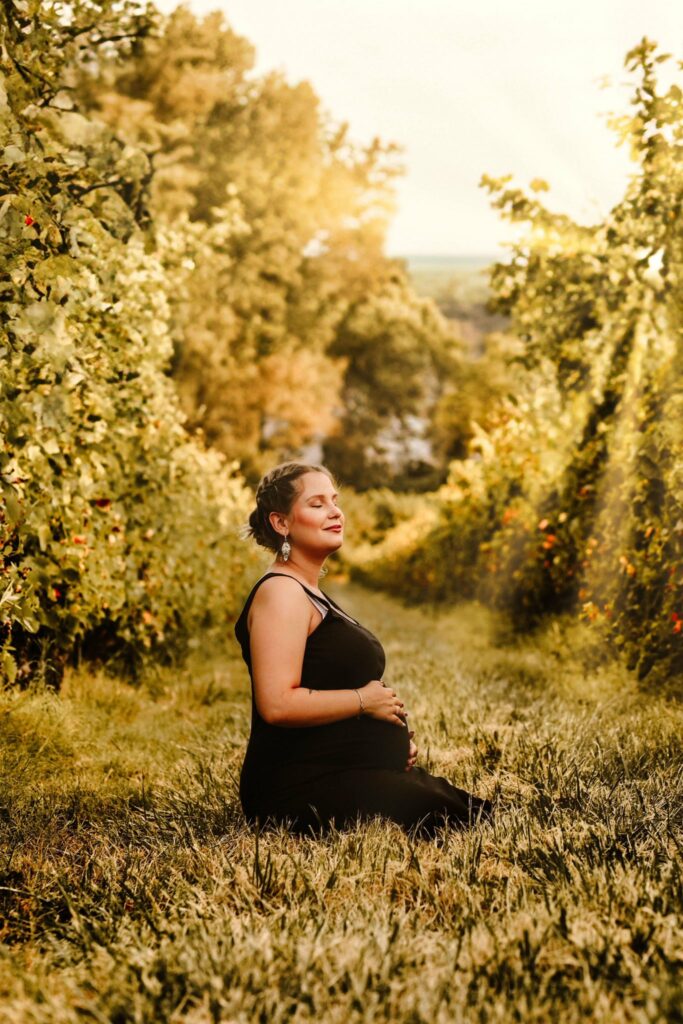 seance photo dans les vignes en ardeche 