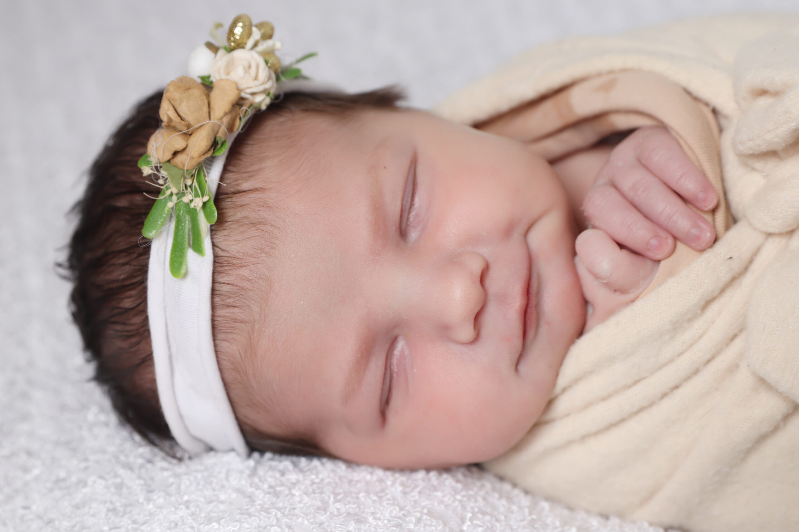 Séance naissance de Genna — Un moment rempli de douceur