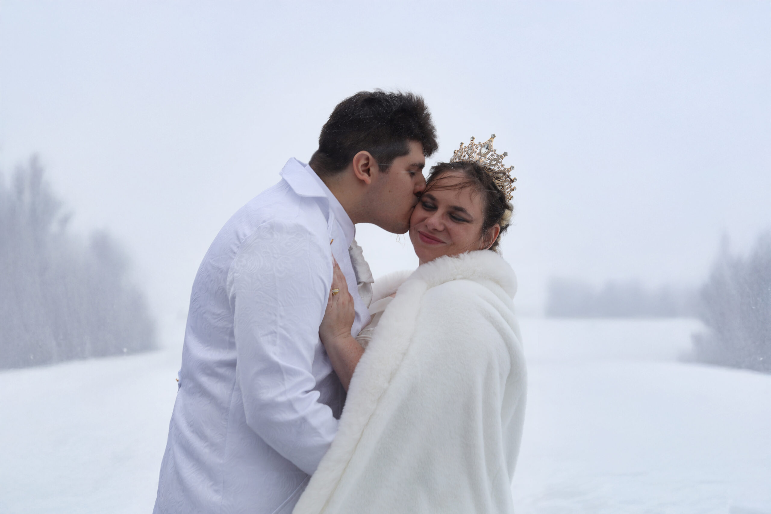 Mariage d’hiver sous la neige – Kassandra & Jean, 14 février en ARDECHE